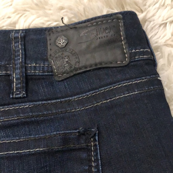 Silver jeans Suki dark high rise denim - Picture 4 of 4